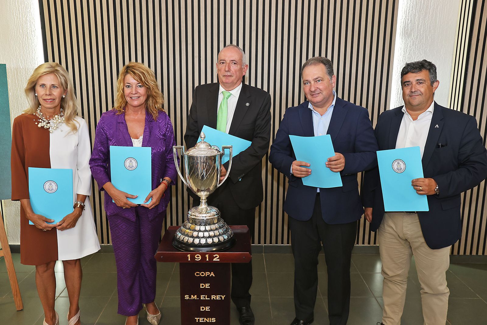 Imágenes de la constitución y presentación del Comité de Honor del centenario de la Copa del Rey de Tenis