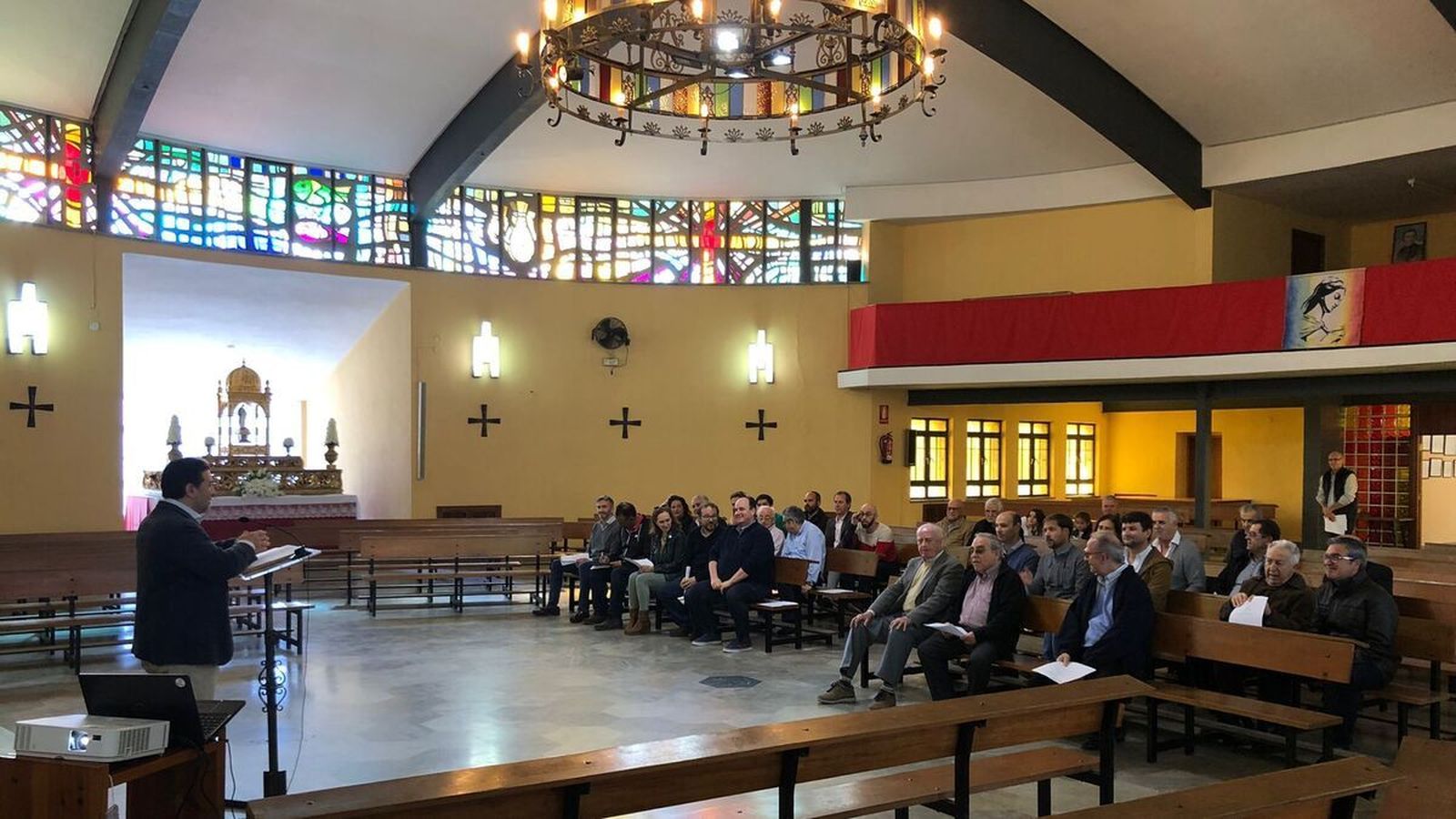 La jornada de puertas abiertas del colegio Maristas de Huelva en imágenes