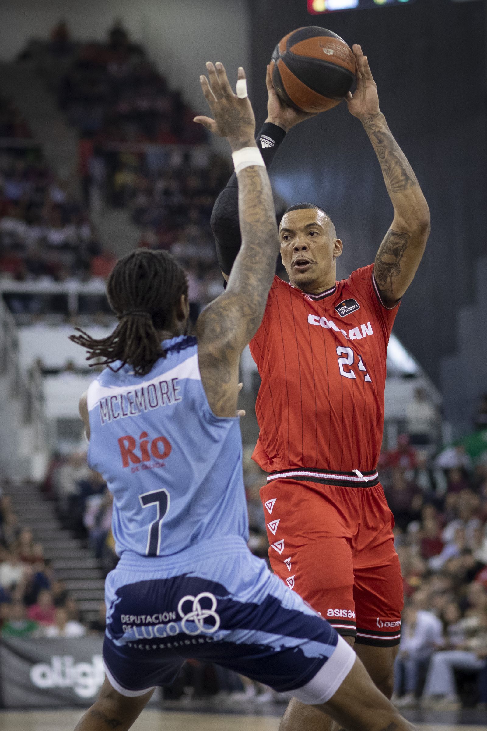 Las mejores imágenes del Covirán Granada - Río Breogán