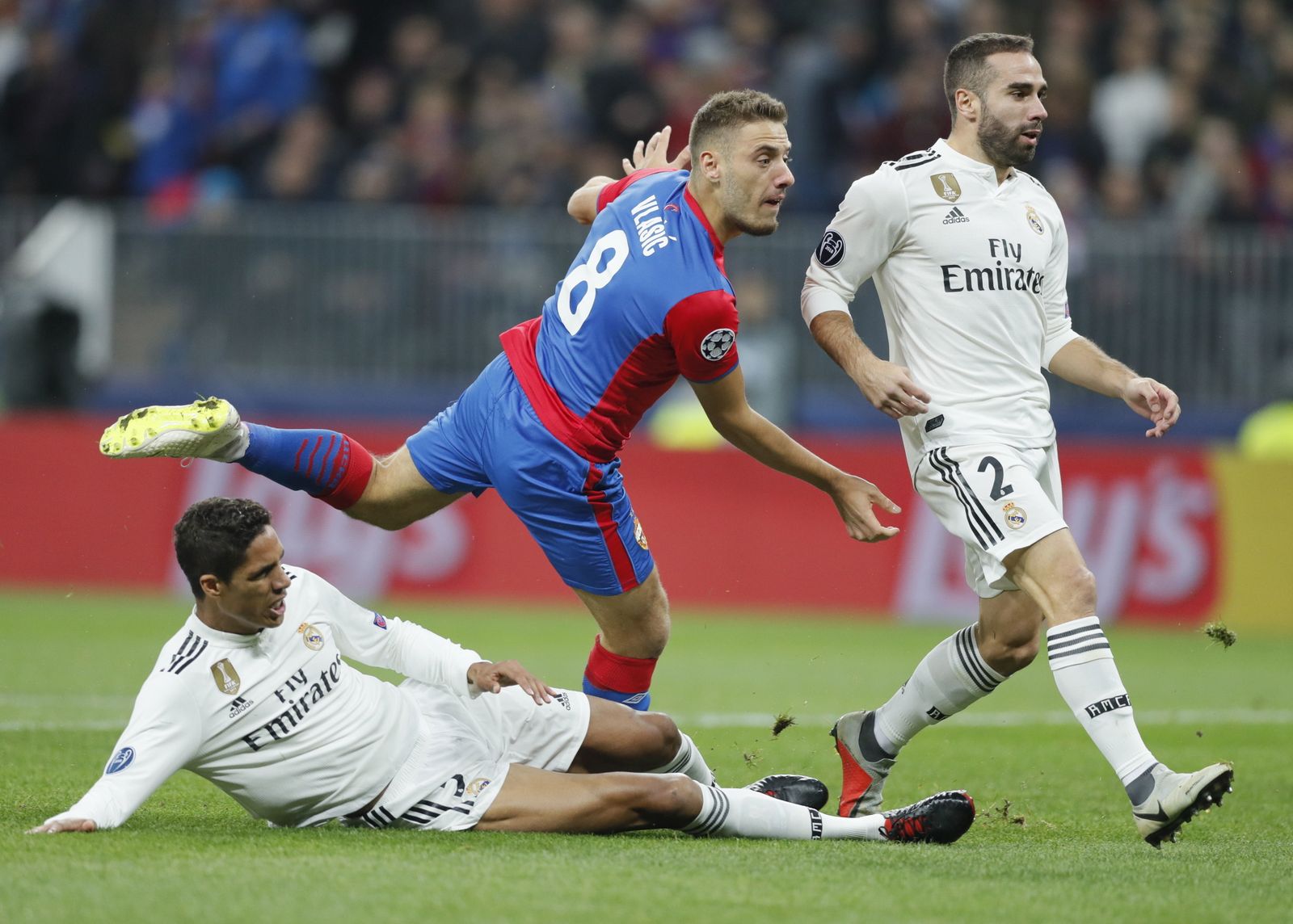 El CSKA de Moscú-Real Madrid, en imágenes