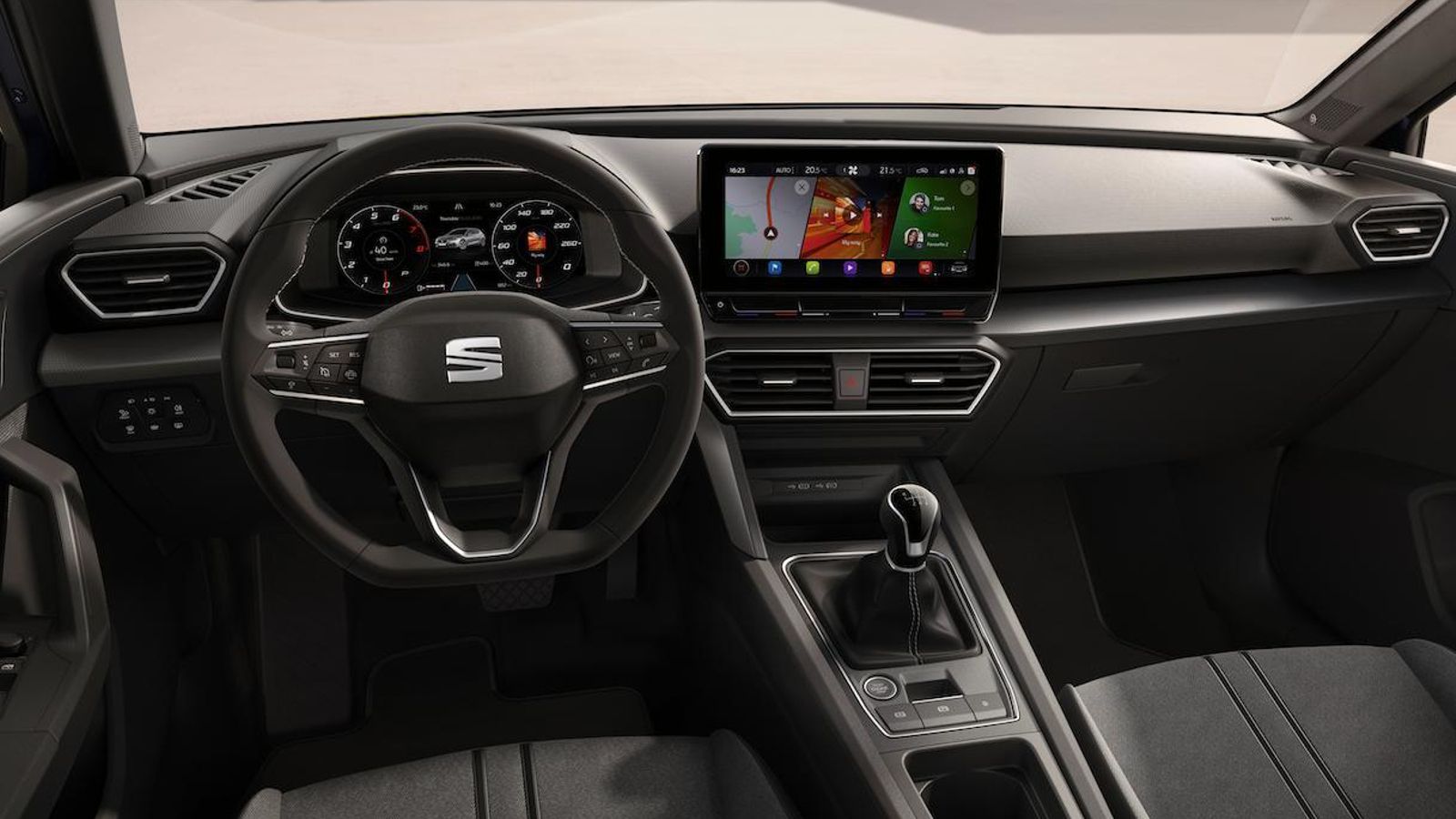 La disponibilidad del tipo de caja de cambios es uno de los factores que permite segmentar la gama del León. El nuevo TSI de 130 CV, por ejemplo, sólo se vende con la manual.