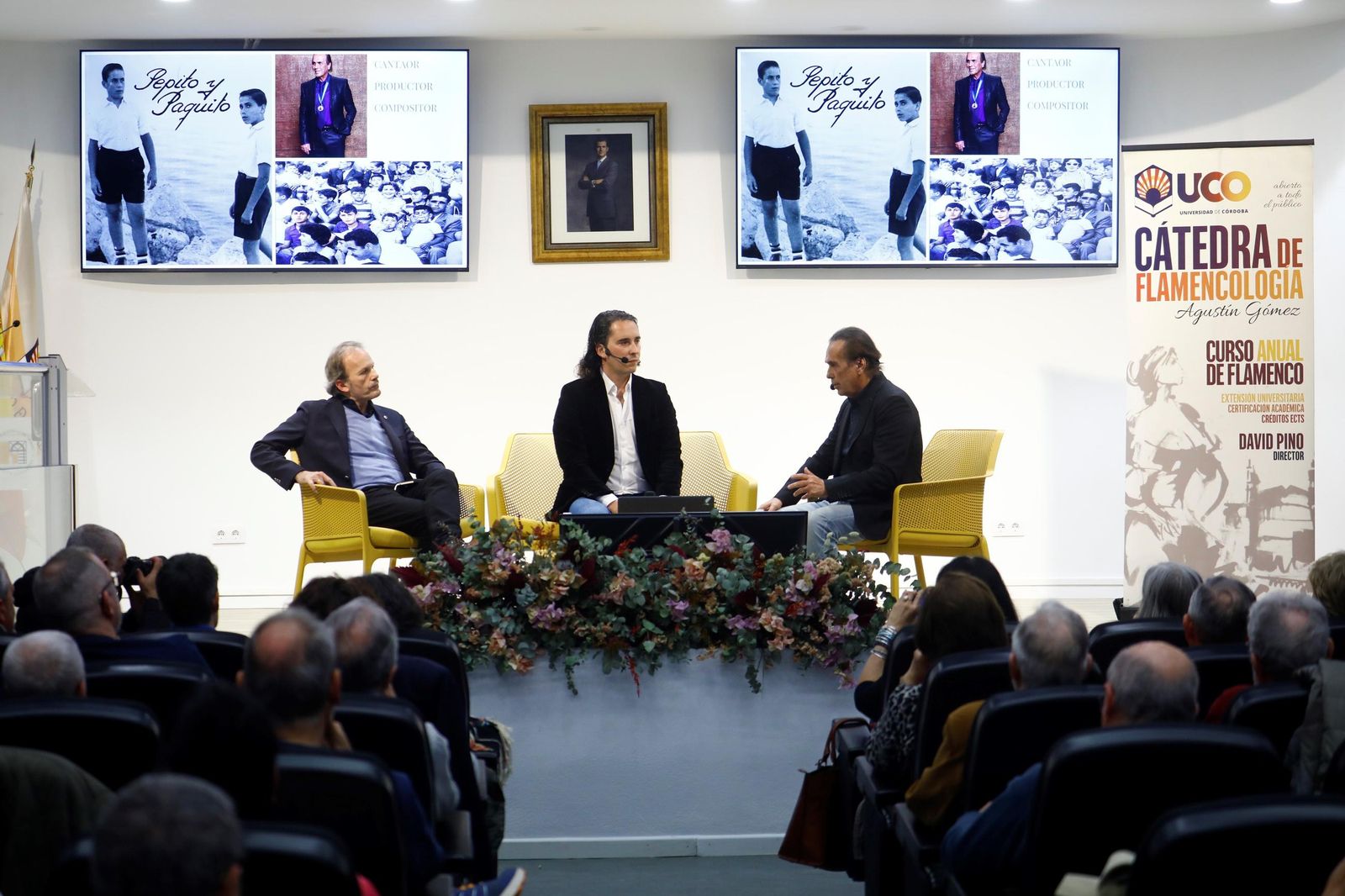 Pepe de Lucía, protagonista de la Cátedra de Flamencología de Córdoba, en imágenes