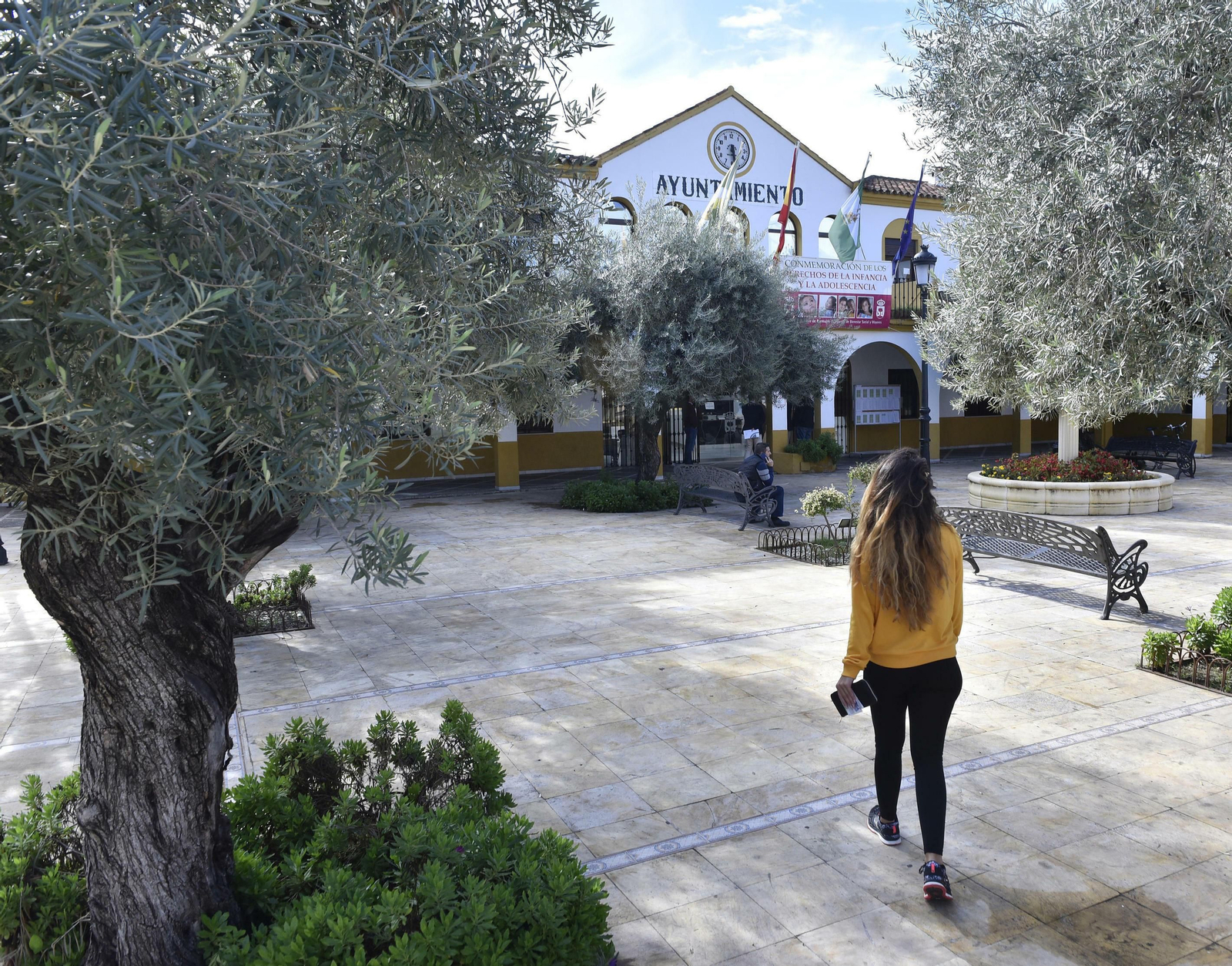 El Ayuntamiento de Bormujos, donde podría gobernar un equipo formado por Cs, PP y Vox.