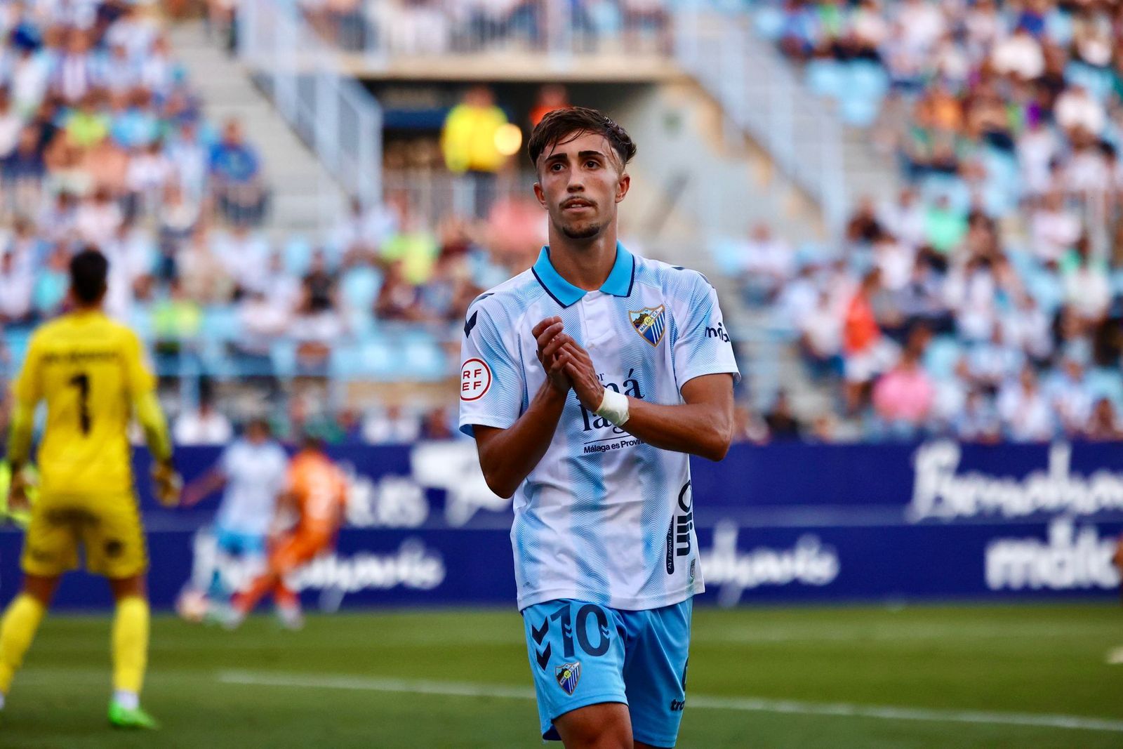 El Málaga CF - Antequera, en fotos