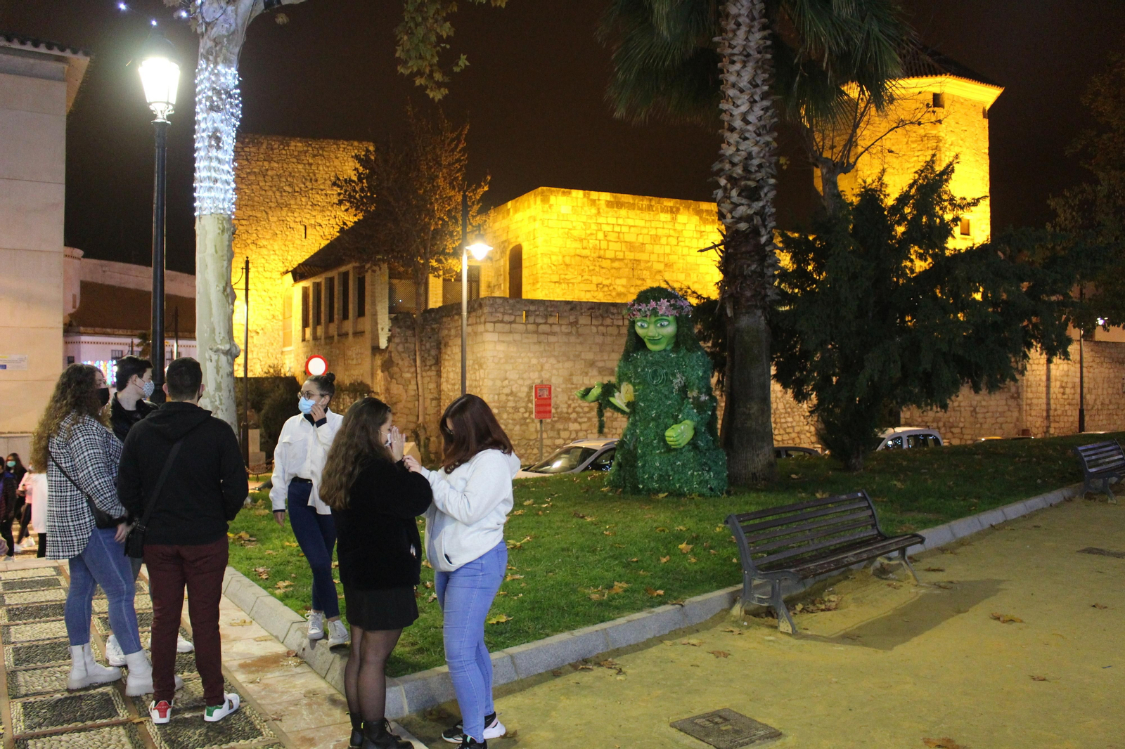 El alumbrado de Navidad de Lucena, en fotografías