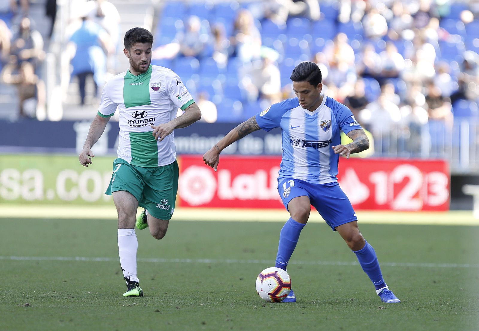 Las fotos del Málaga CF-Extremadura
