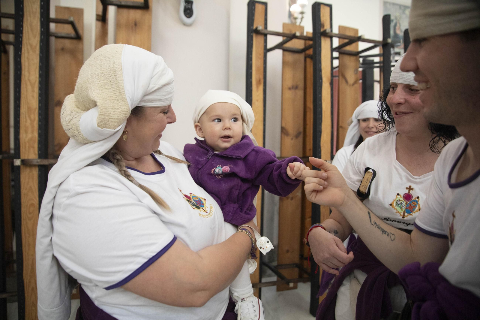 Encuentro en la Semana Santa de Almería 2025