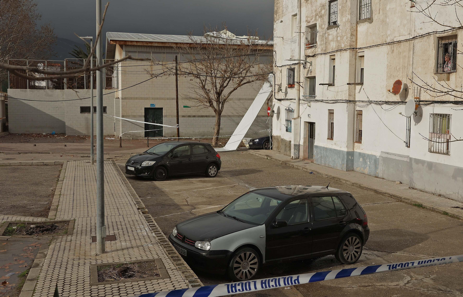 Fotos de los daños del temporal Karlotta en Algeciras