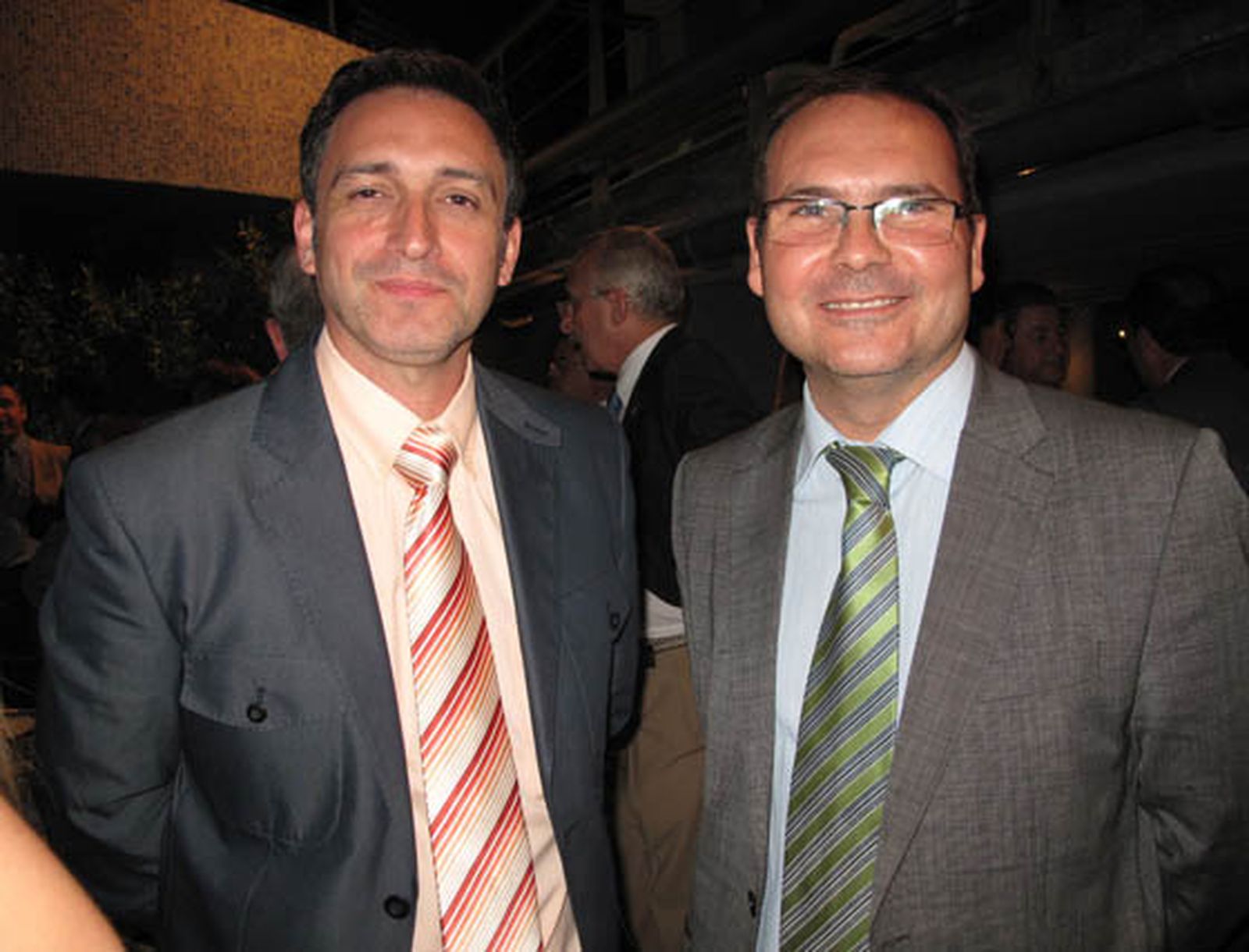 José Carlos Cutiño y Juan Moreno (presidente), de UCA-UCE

Foto: Victoria Ramírez