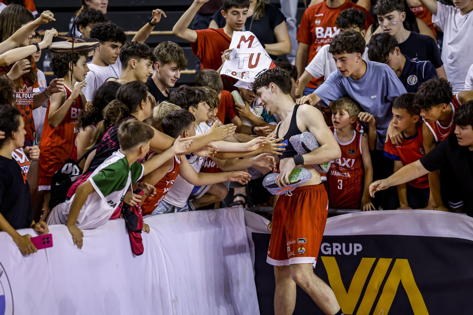 Mario Saint-Supéry, adiós como ídolo en Manresa.