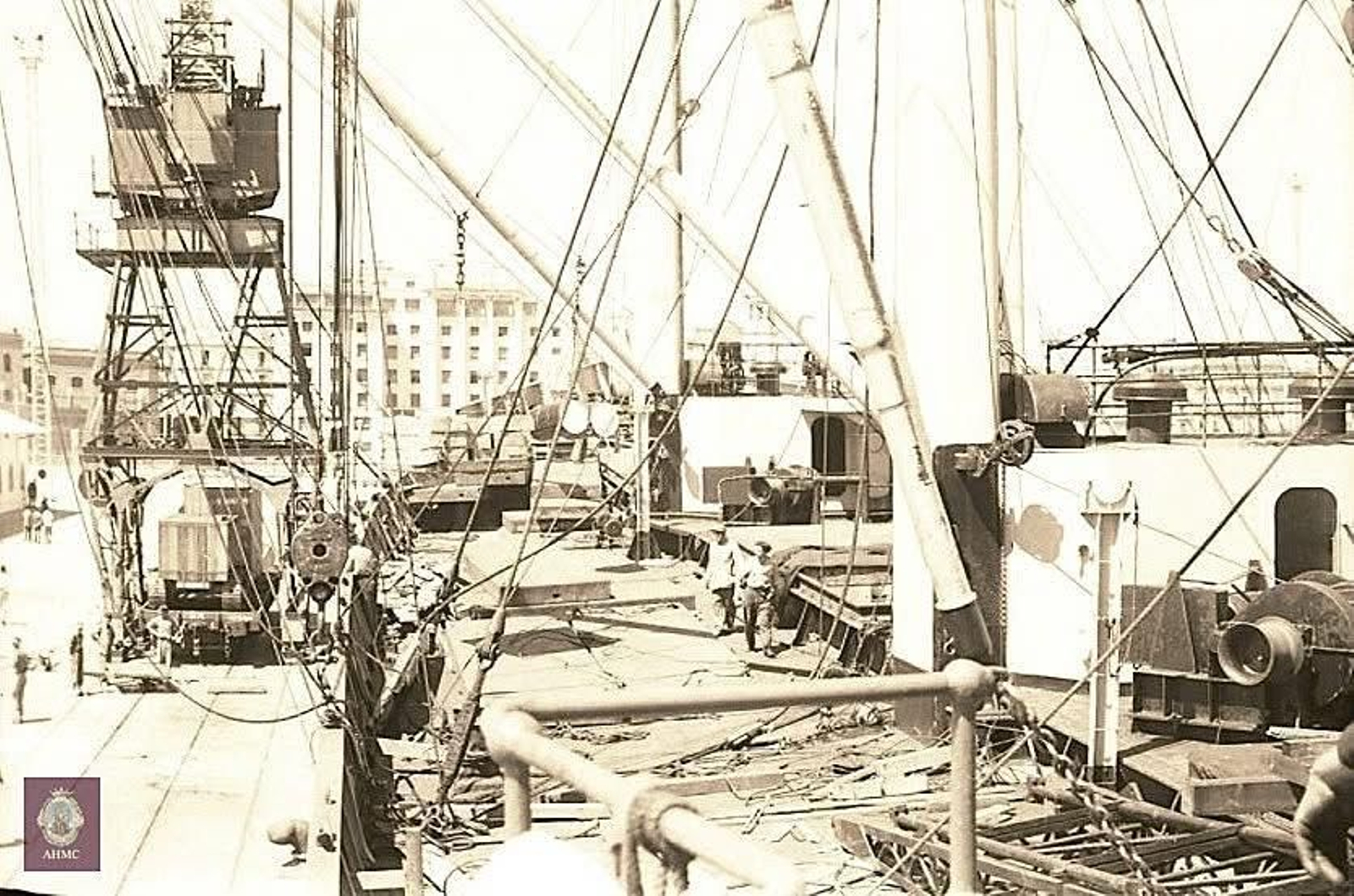 El Muelle en 1956. Foto Duke