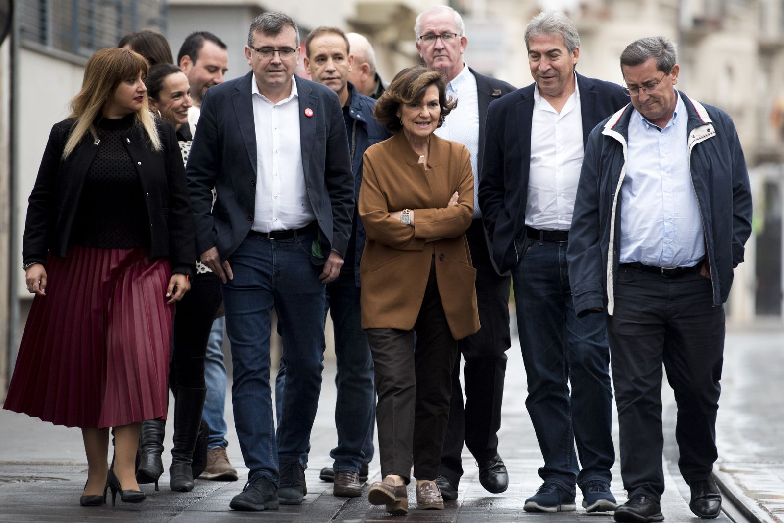 Calvo pronostica en Granada que el voto femenino dará una victoria "más grande" al PSOE