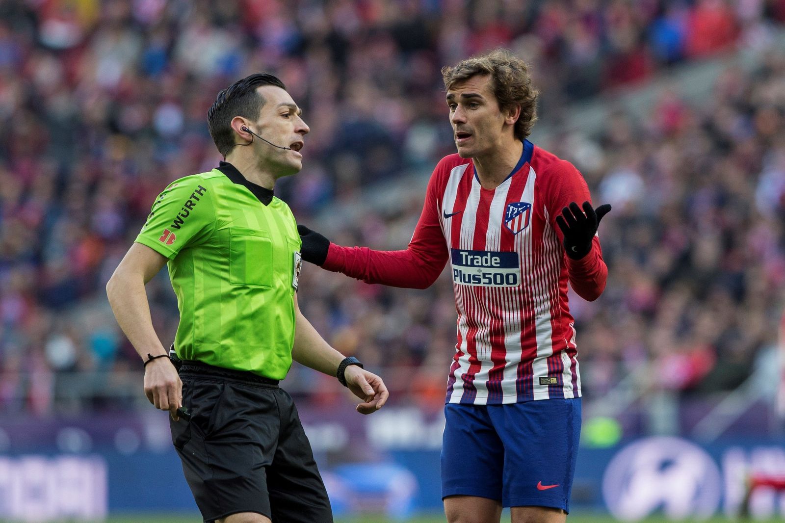 El Atlético de Madrid-Levante, en imágenes