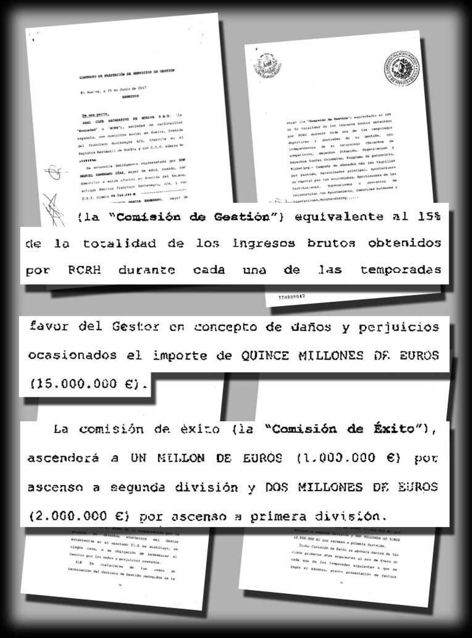 La rescisión de Eurosamop cuesta 15 millones de euros