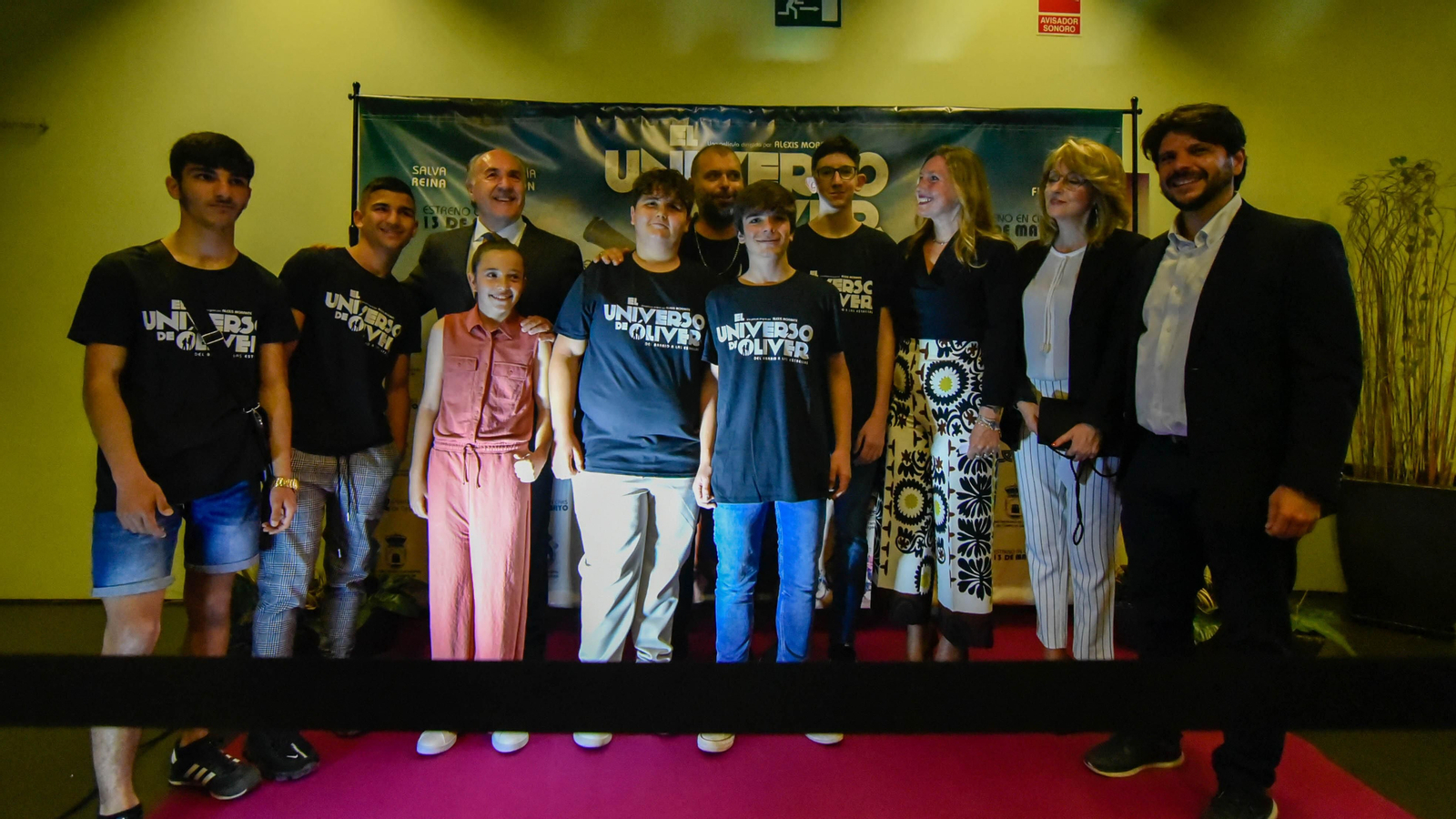 Las fotos del preestreno del 'El universo de Oliver' en el teatro Florida