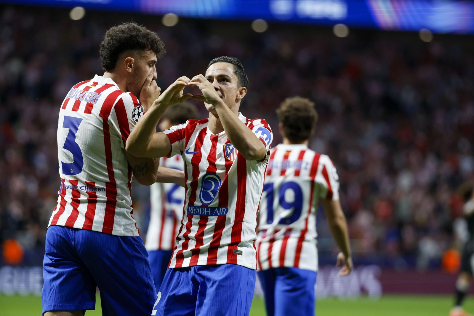 Las fotos del Atlético de Madrid-Eintracht