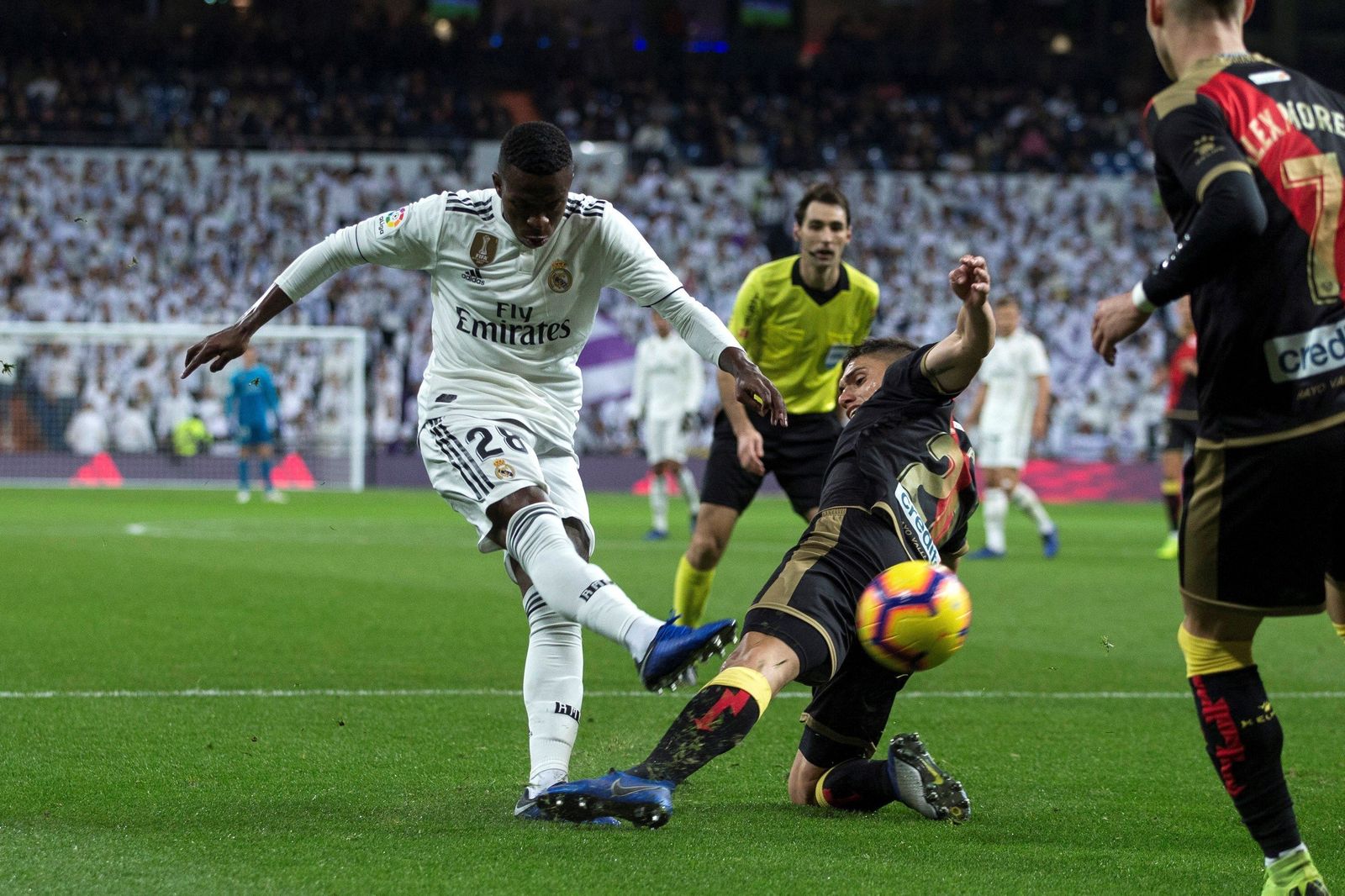 El Real Madrid-Rayo Vallecano, en imágenes