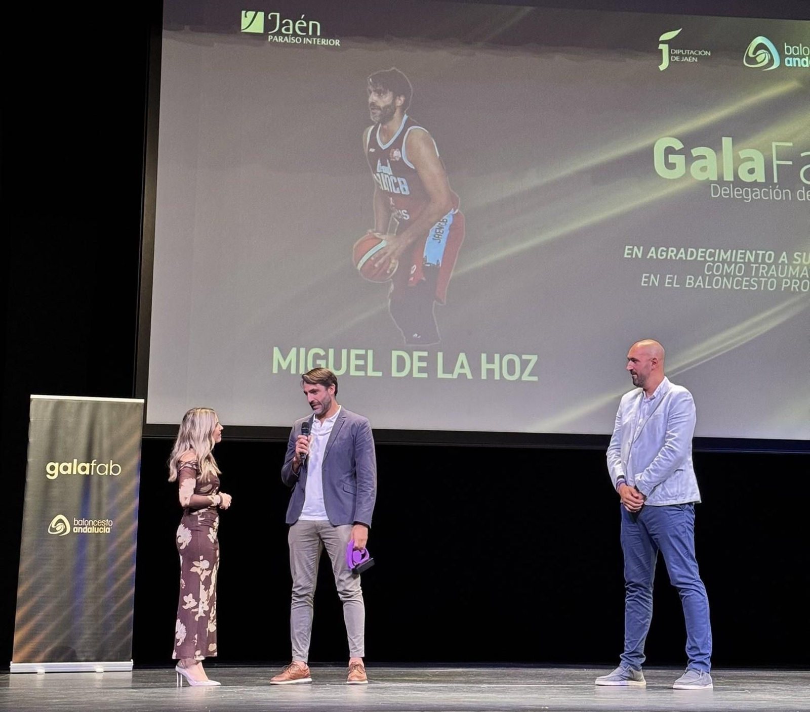 En imágenes: reconocimiento al baloncesto provincial en la Gala FAB Jaén 2025