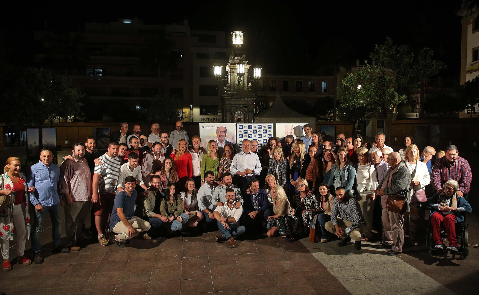 Fotos del inicio de campaña electoral en Algeciras