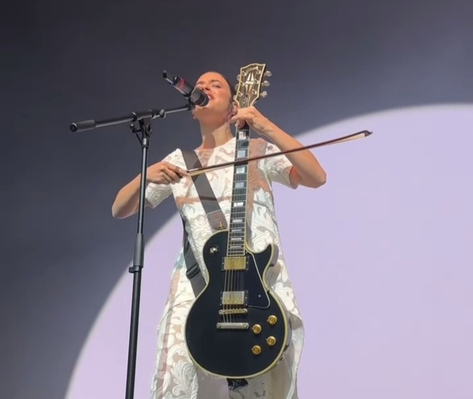 Blanca Paloma en su actuación en Ámsterdam