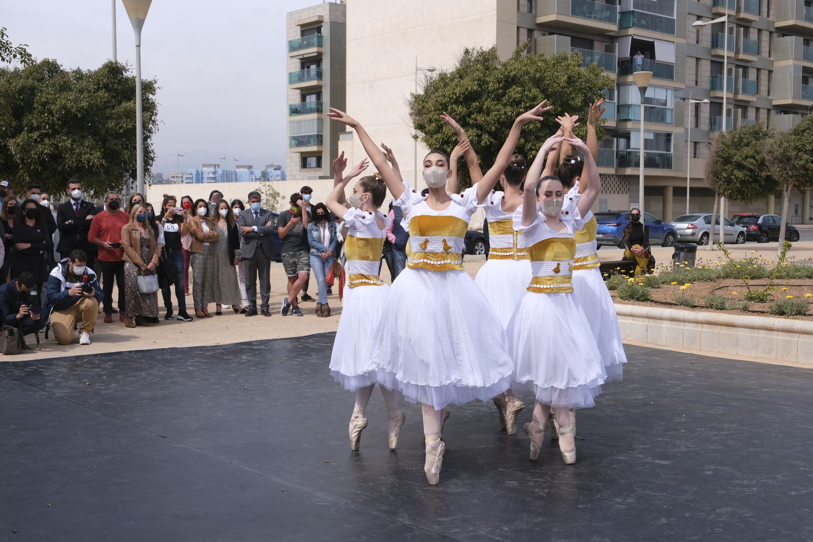 Fotogalería colocación primera piedra Conservatorio Profesional de Danza 'Kina Jiménez' de Almería