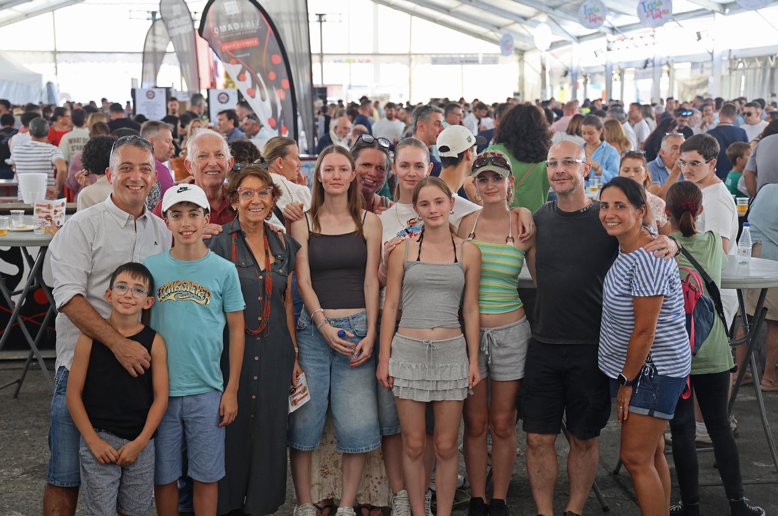 Imágenes de la Feria de la Tapa de Huelva en la mañana del domingo