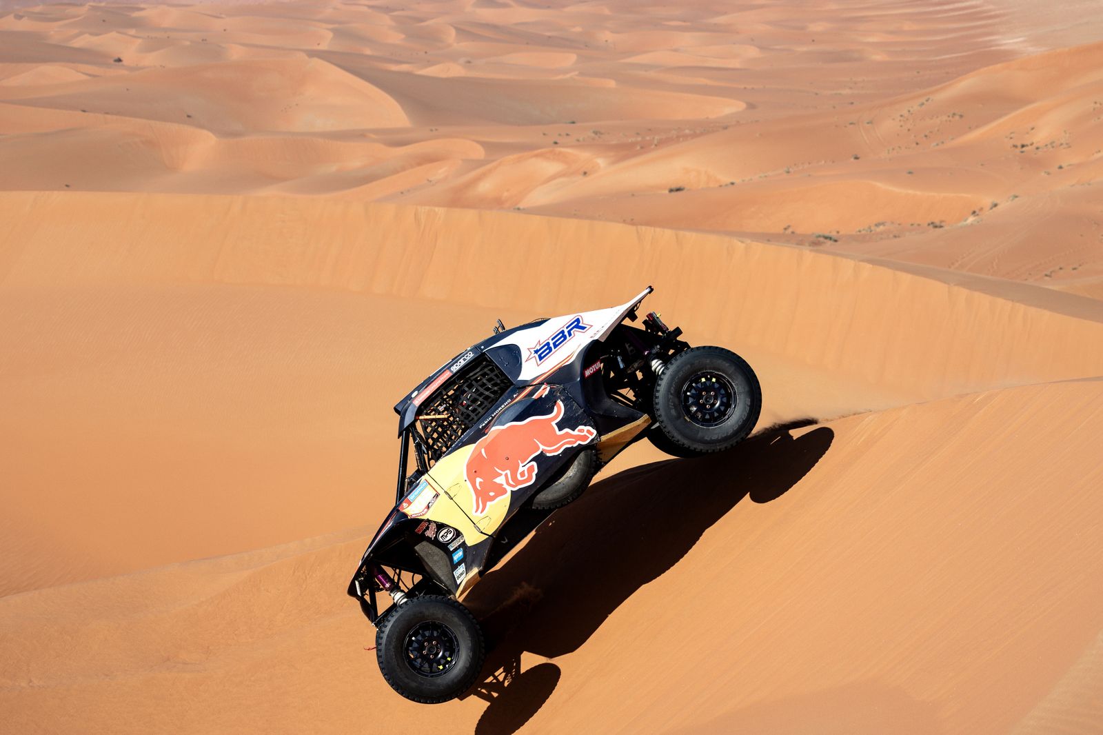 Las mejores fotos del Dakar por las dunas