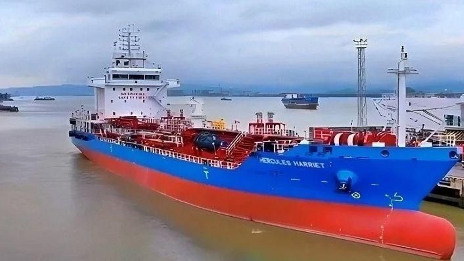 El quimiquero 'Hércules Harriet', camino de Gibraltar