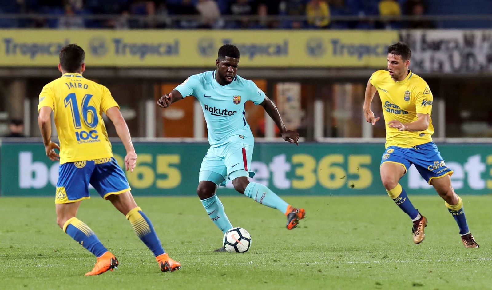 El Las Palmas-Barcelona, en imágenes