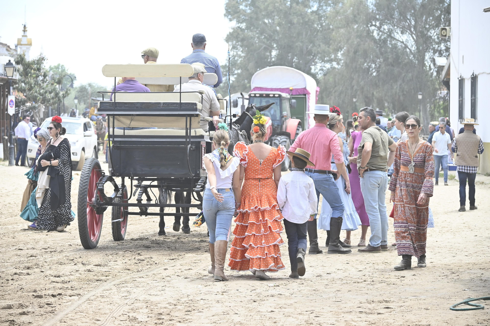 Imágenes del viernes 17 de mayo en EL Rocío