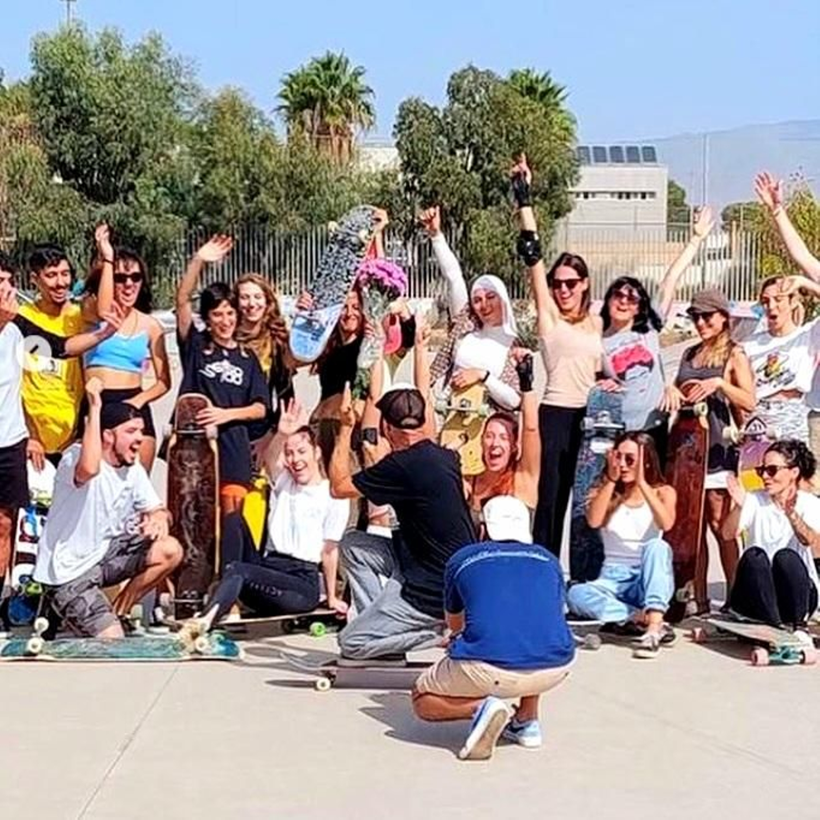 Convivencia en el skatepark 'La Conejera'
