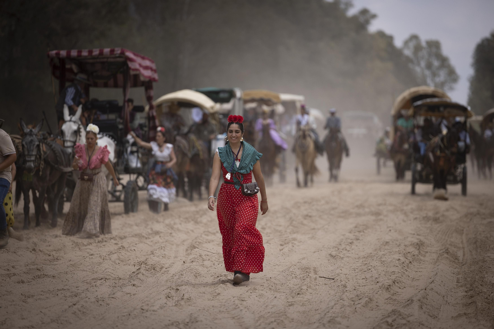 Las hermandades del Rocío en la Raya Real, todas las fotos