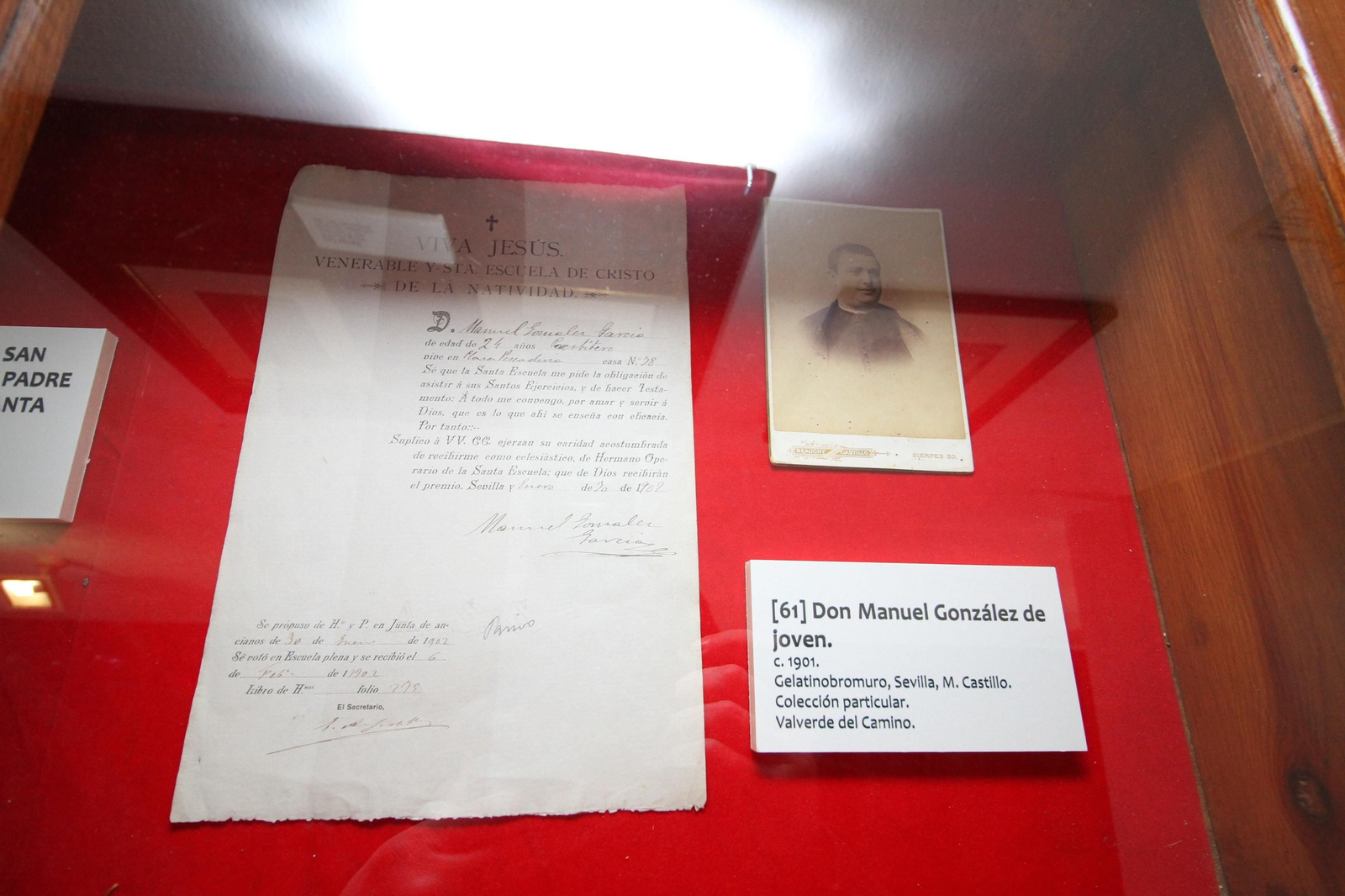 La inauguración de la exposición 'Arcipreste de Huelva, San Manuel González', en imágenes