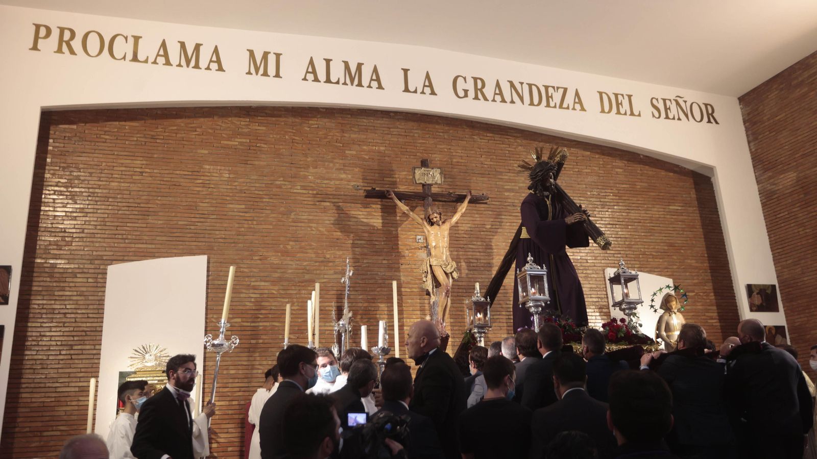 Jesús del Gran Poder, en la Blanca Paloma.