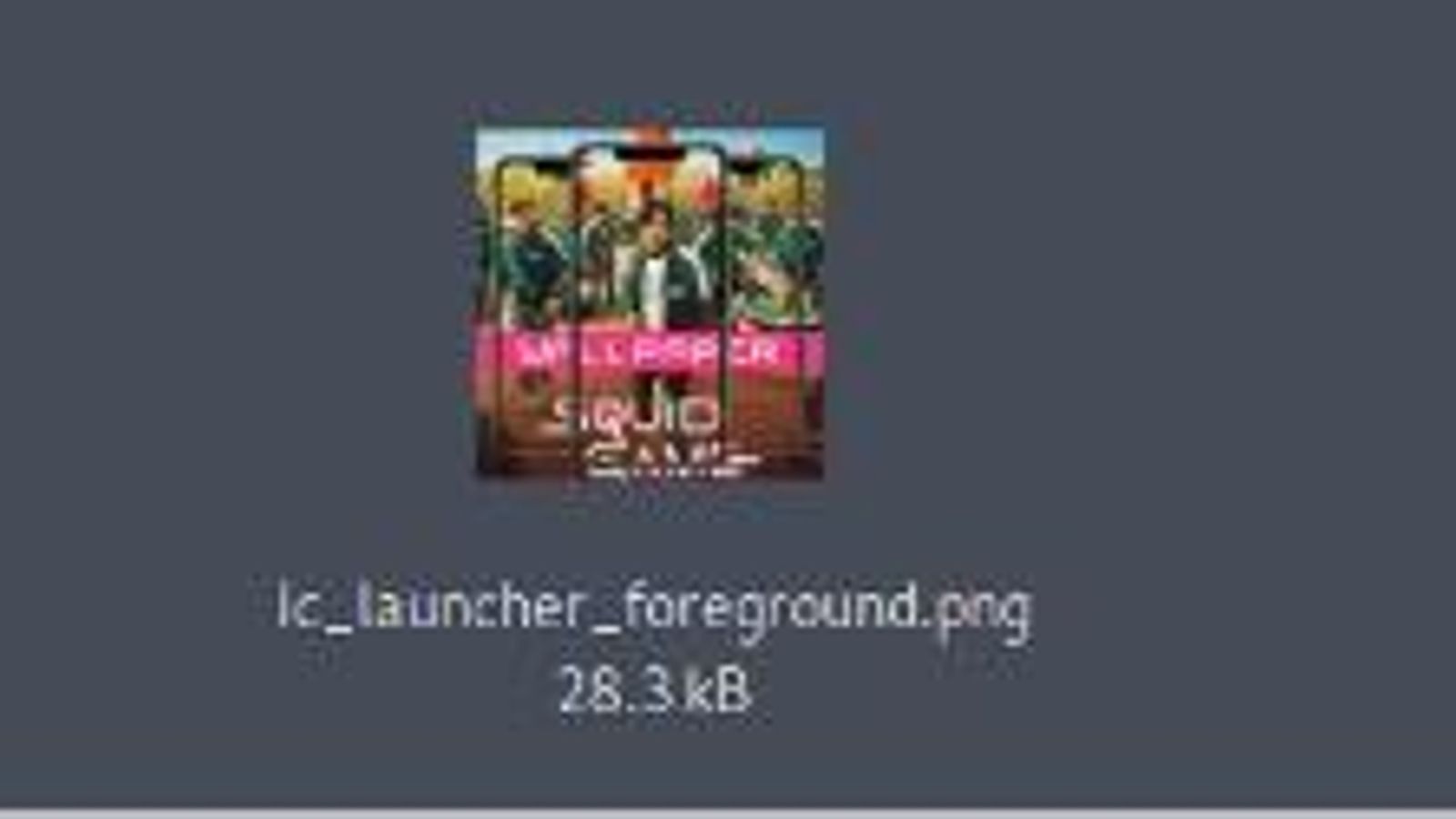 Los iconos de 'El juego del calamar'.