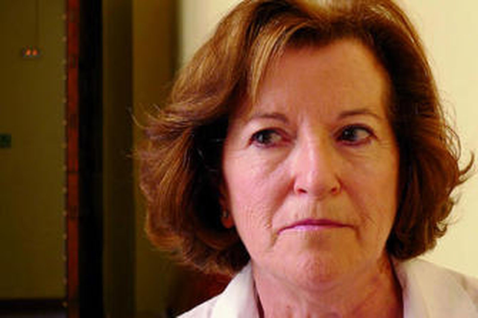 María Victoria Fernández Luceño fotografiada en la Fábrica de Tabacos donde estudió la carrera.