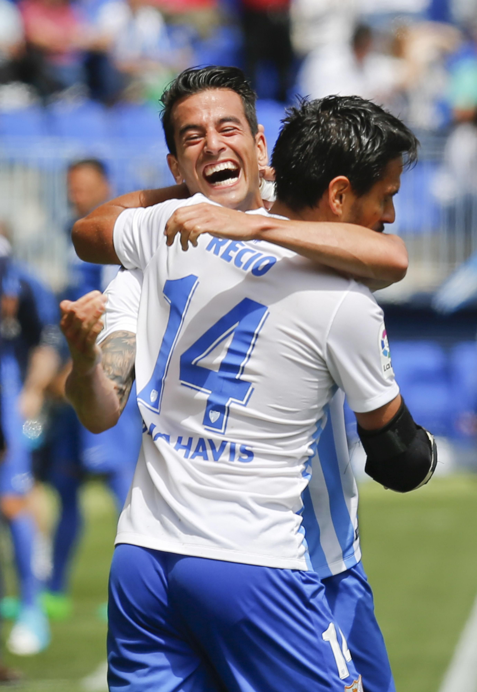 Las imágenes del Málaga-Valencia