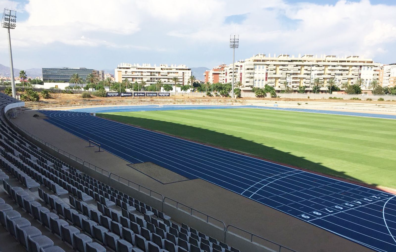 Perspectiva del Ciudad de Málaga.