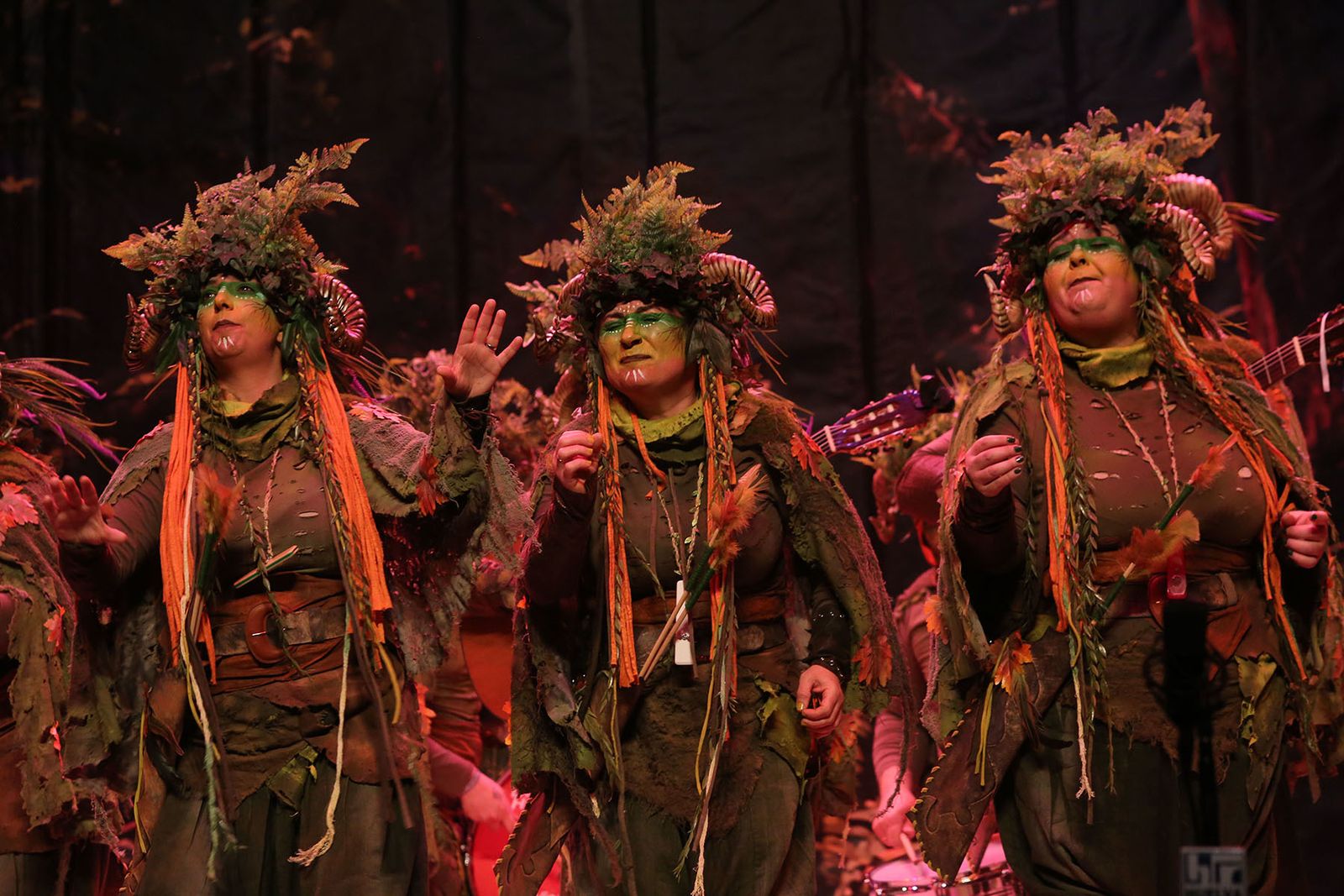 Primer día del Carnaval Colombino en imágenes