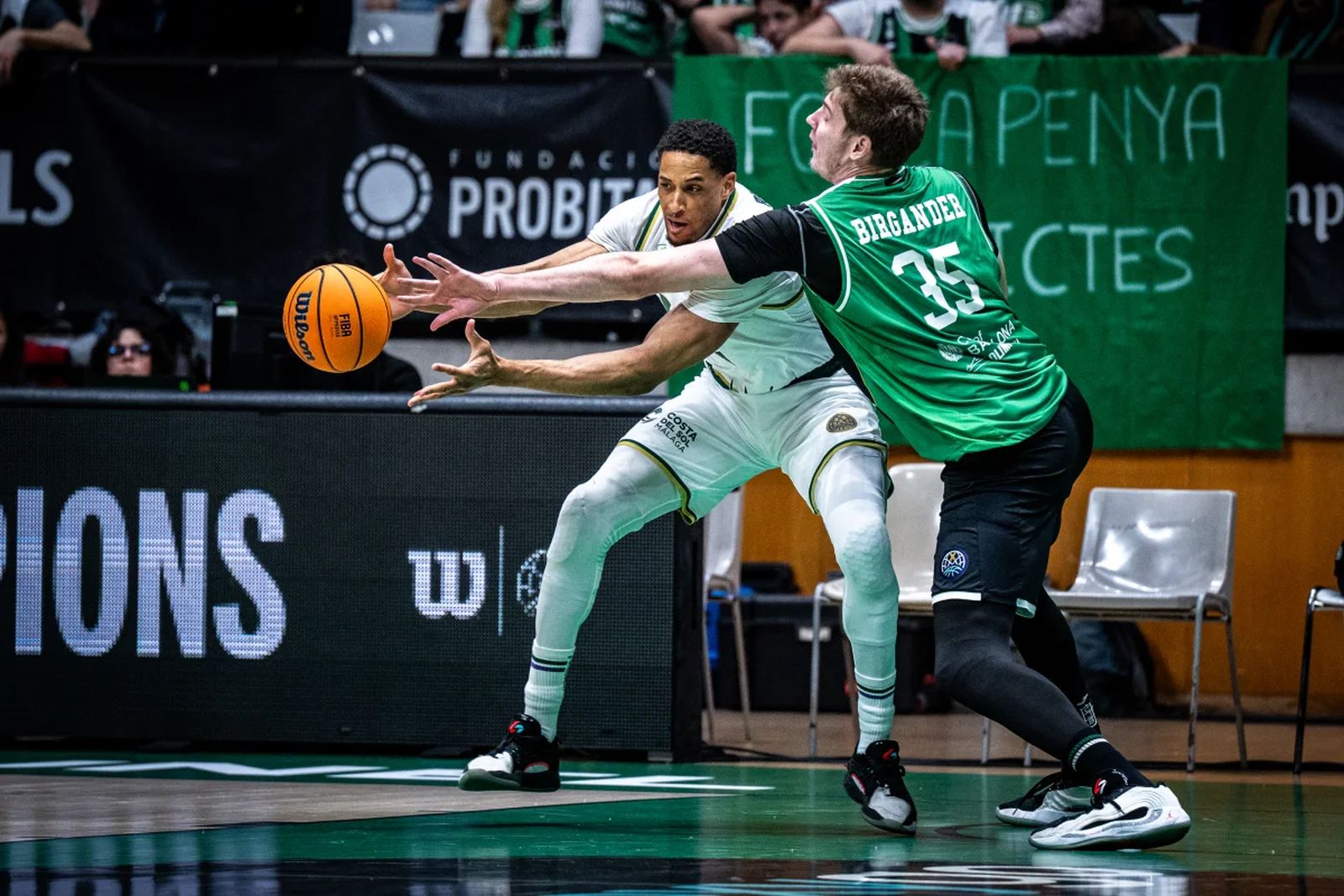 El Joventut-Unicaja, en fotos