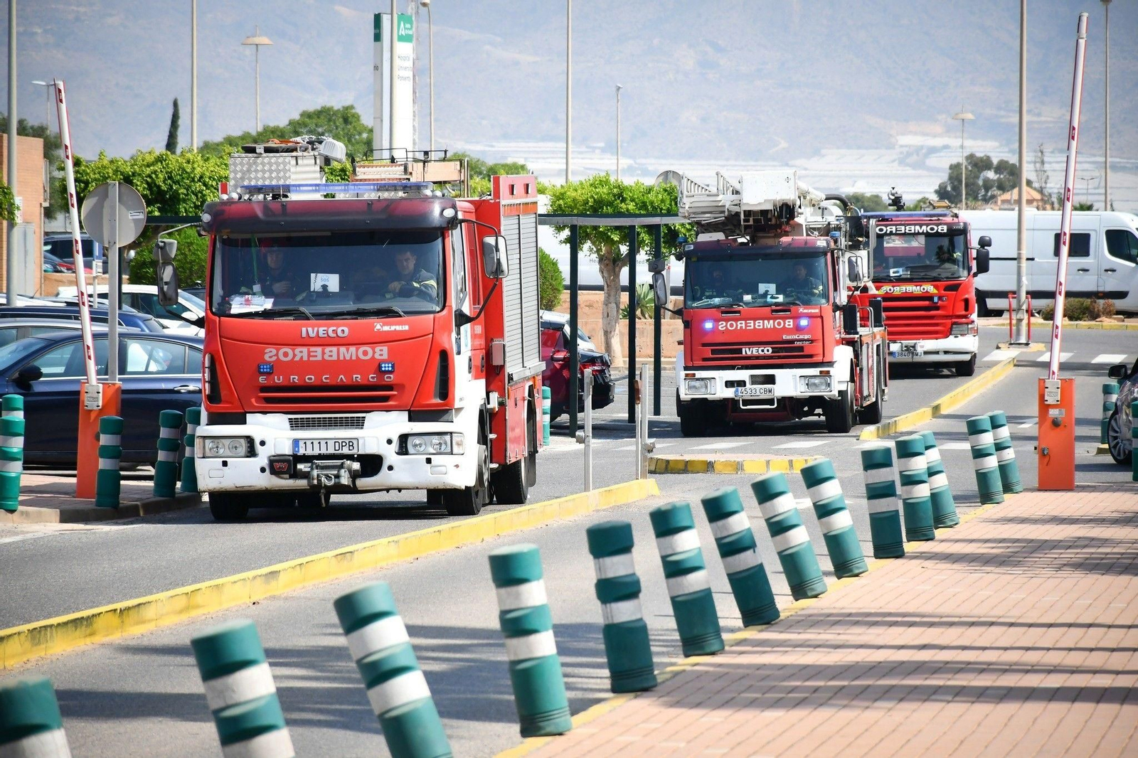 Bomberos del Poniente.