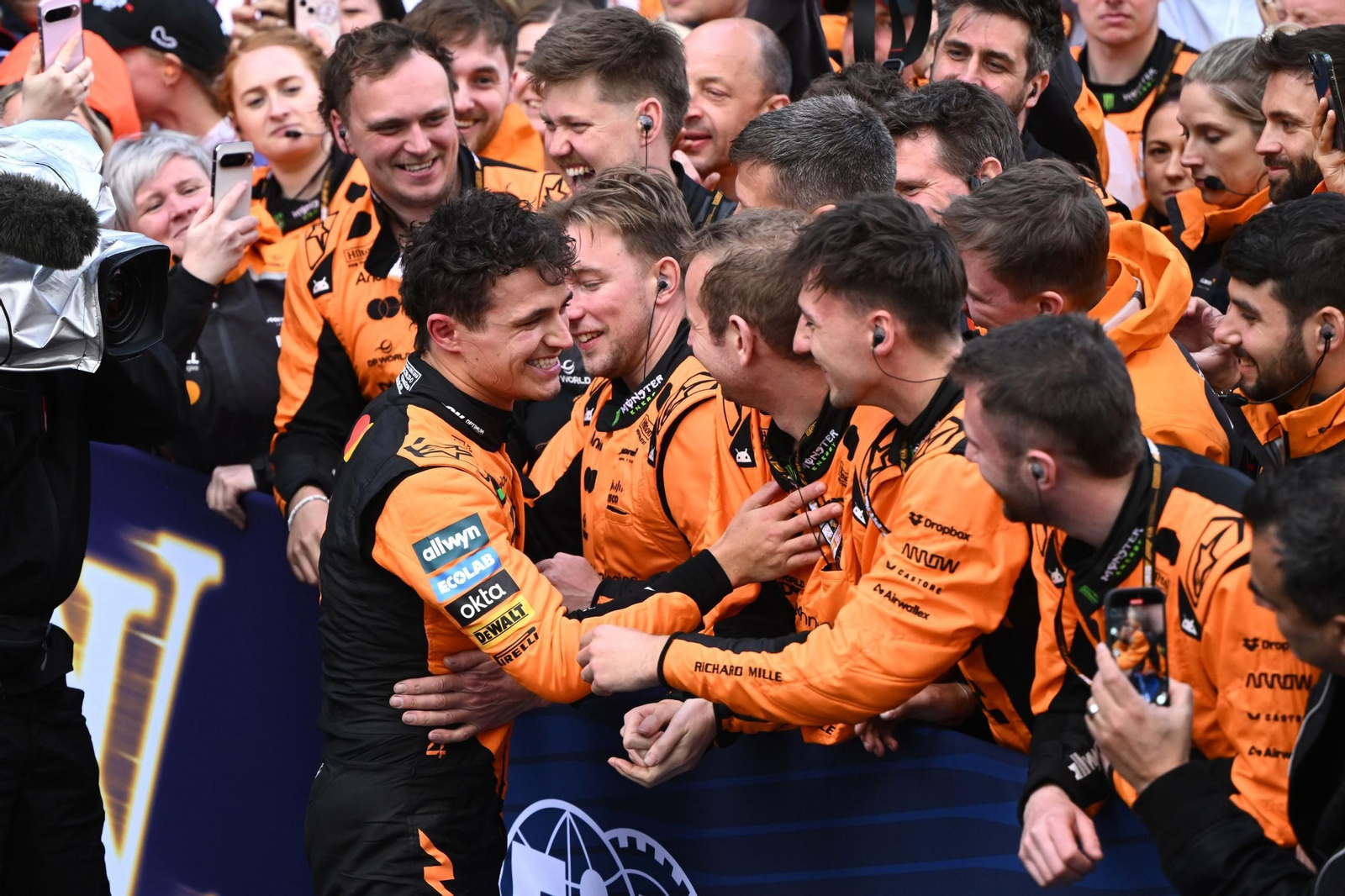 Los fotos del arranque de la Fórmula 1 en Melbourne