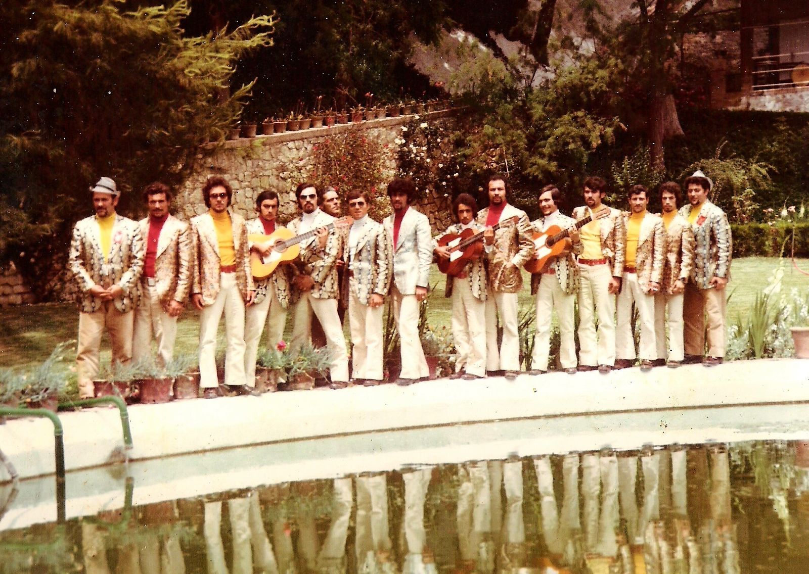 La comparsa 'Los play boys' en una foto promocional.