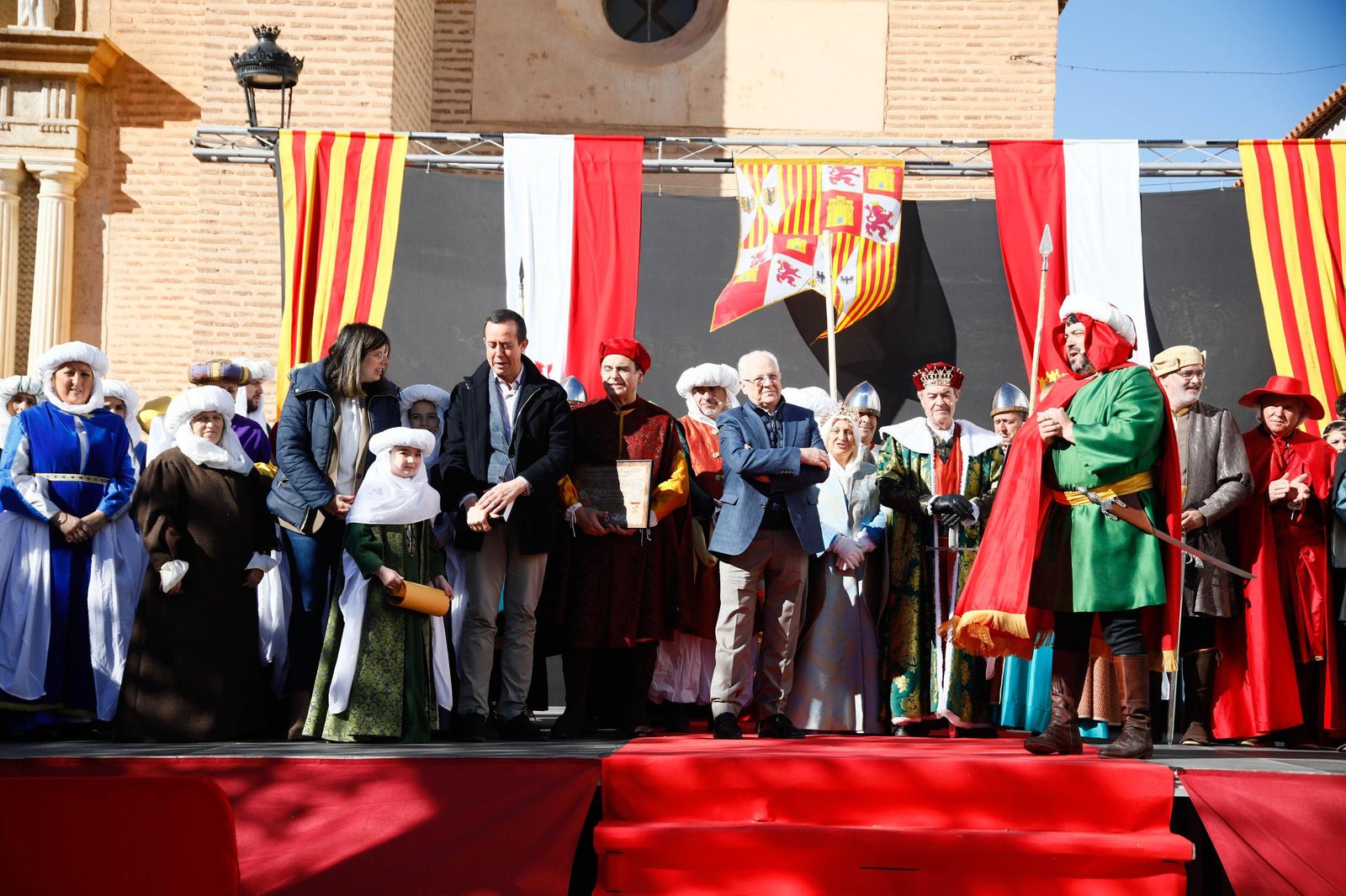 La Recreación de la Pernoctación de los Reyes Católicos en Fiñana, en imágenes