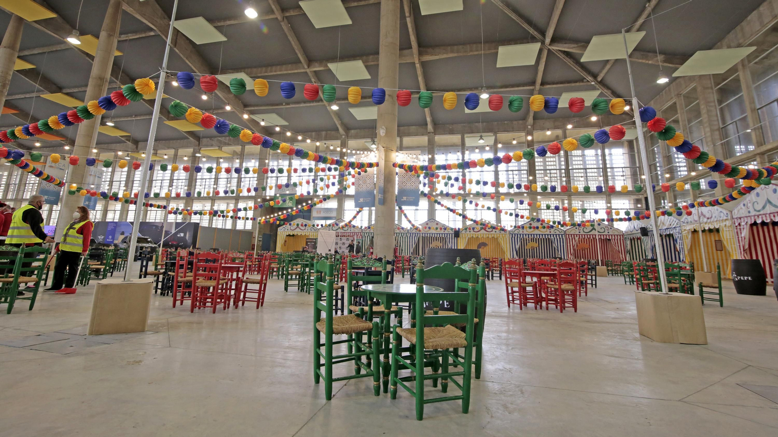 El recinto de la Feria de 'Cádiz Bienmesienta' en Ifeca.