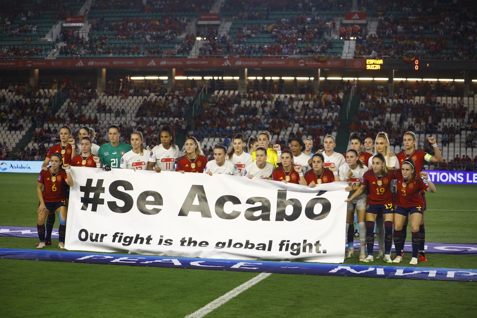 Las mejores fotos de la victoria de España ante Suiza en El Arcángel de Córdoba