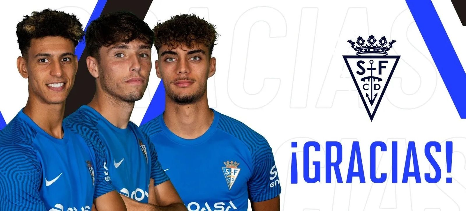 Gabri Martínez, Ilyas y Lanchi finalizan su periodo de cesión en el San Fernando.