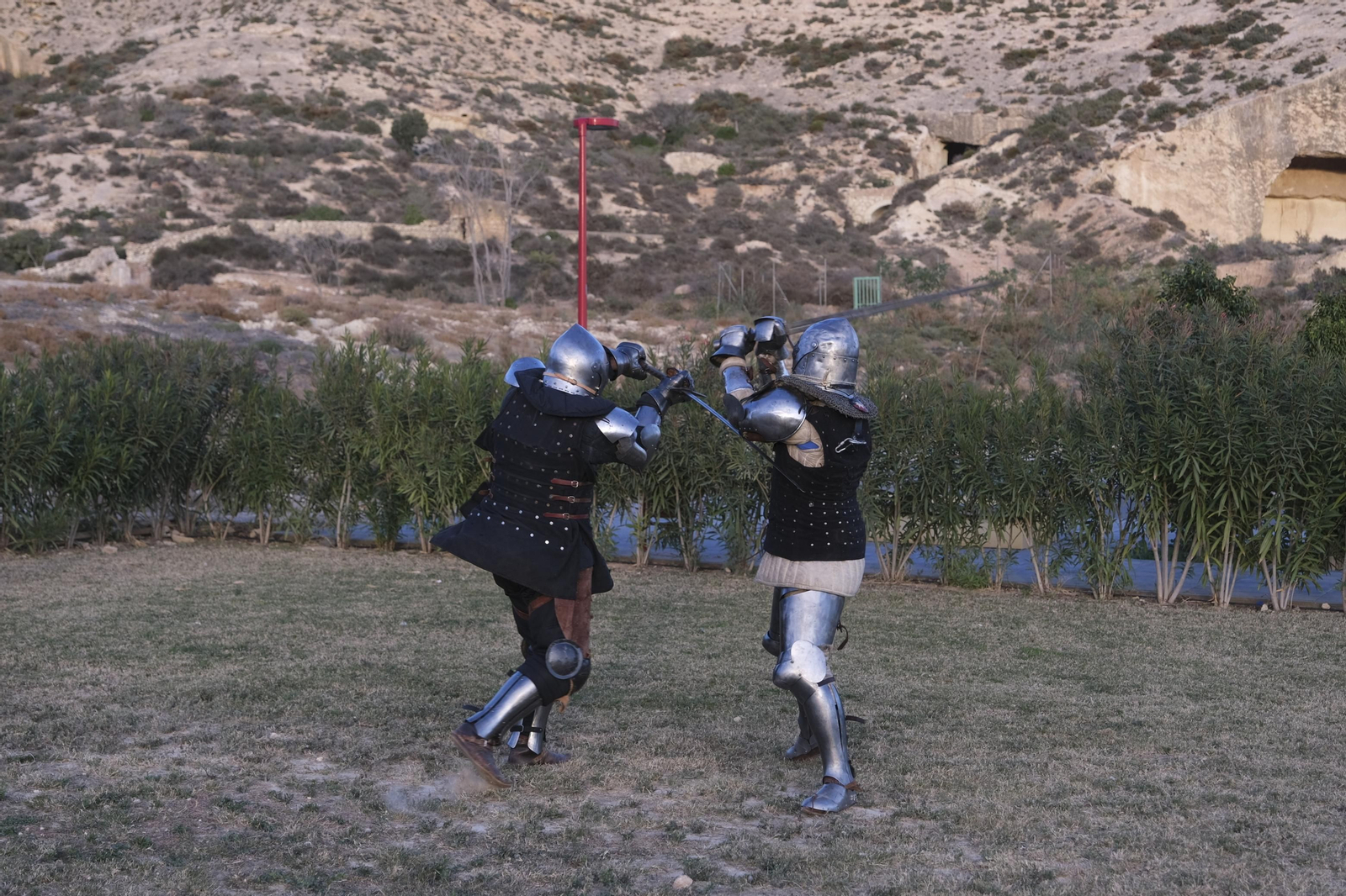 Fotogalería de los combates medievales en Almería