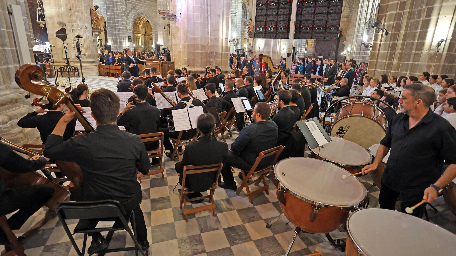 Las imágenes de la coronación de la Virgen de la Estrella en la Catedral.