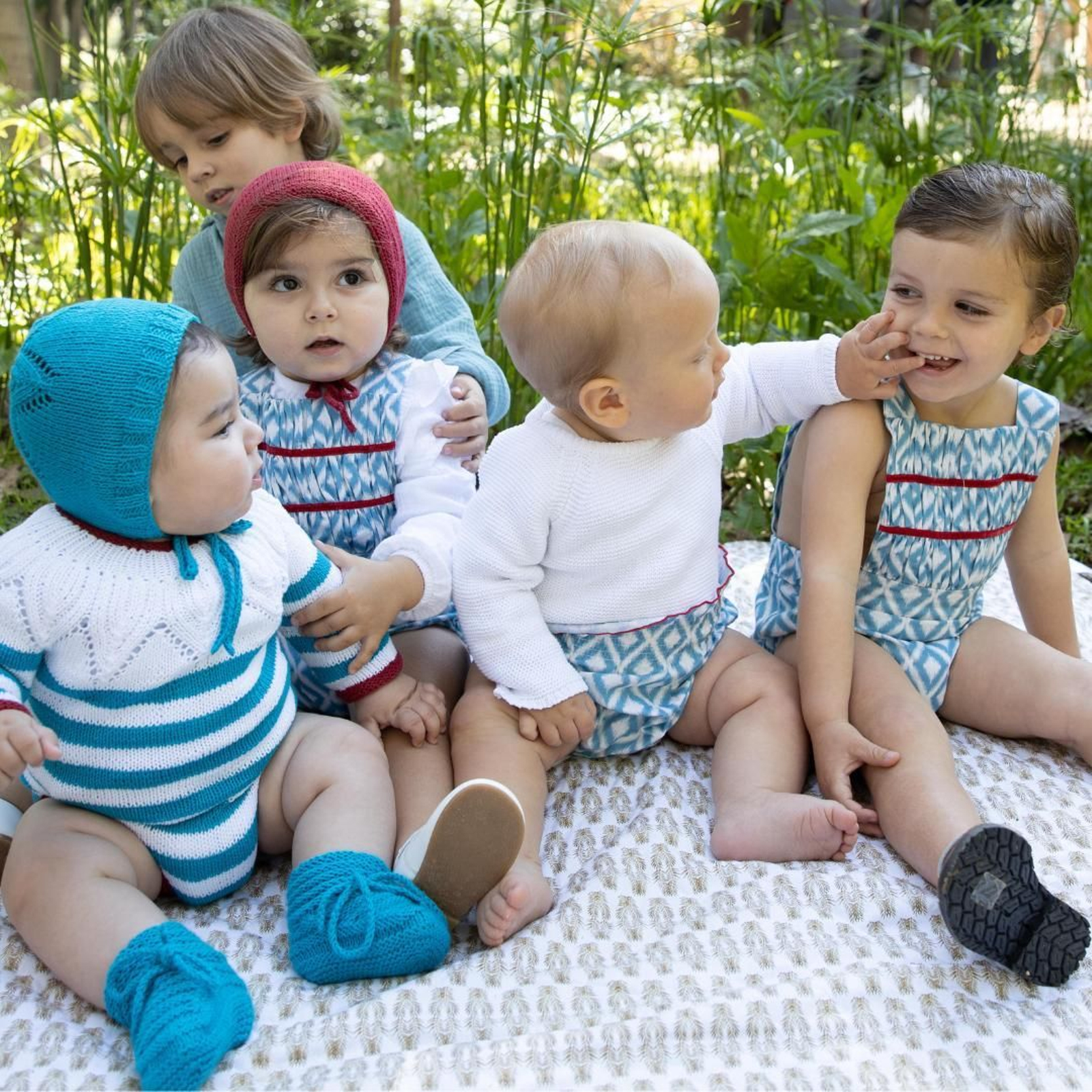 Diseños de la colección primavera-verano 2024 de Mignon Baby.